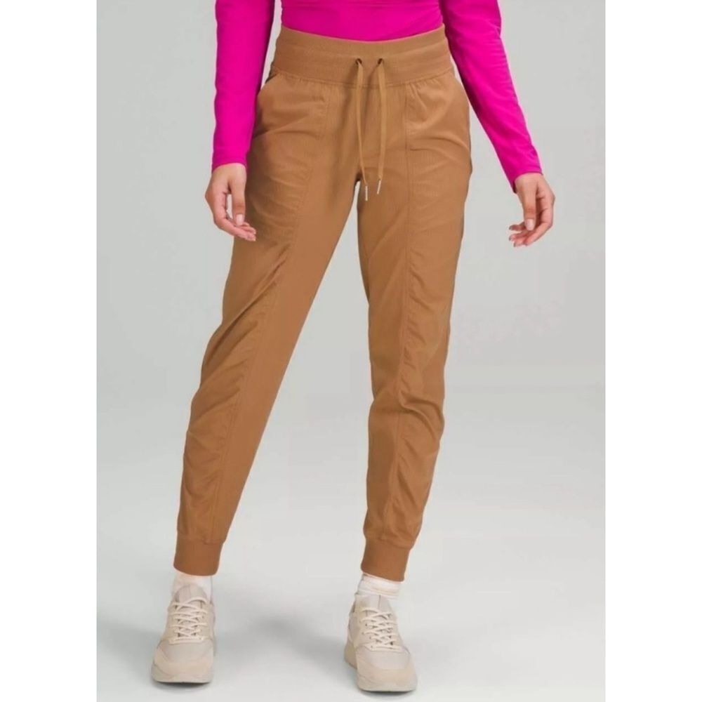 Lululemon Dance Studio Mid-Rise Jogger Full Length In Kaki Size 8